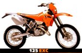 2001 KTM 125 EXC photo